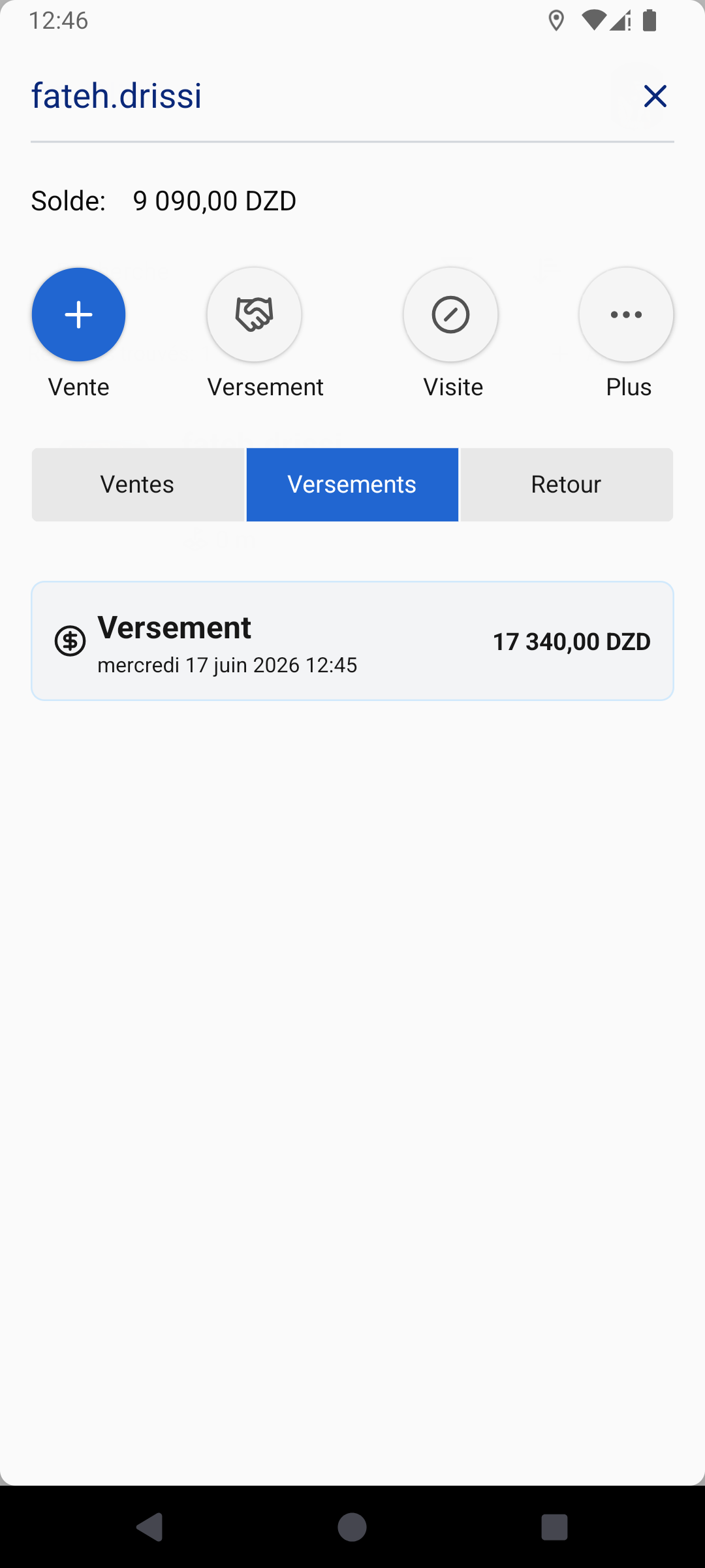 FULLLOYAL seller app customer payments history
